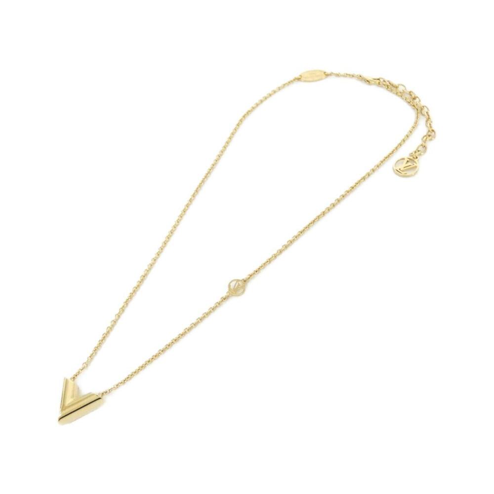 LOUIS VUITTON Gold Necklace - Picture 2 of 4